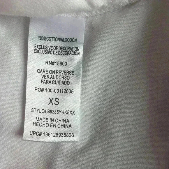 Democracy Denim Two-Pocket Shacket in White Size XS NWT - Picture 10 of 11